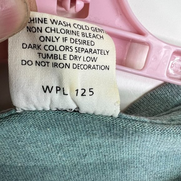 Vintage Chaps Ralph Lauren T Shirt Mens Size L Green Swordfish Graphic Tee - Picture 4 of 6